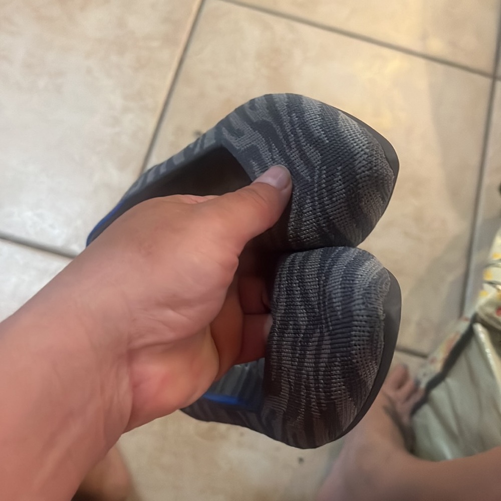 Rothys Zebra Gray Size 9.5 Flat Pointed Woman’s S… - image 8